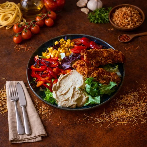 Çıtır Tavuklu Salata